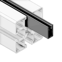 MODULAR SOLUTIONS SEALING PROFILE&lt;br&gt;1/4&quot; PANEL GASKET INSERT 2M